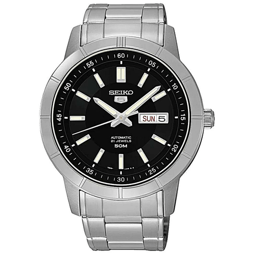 Наручные часы SEIKO, черный seiko snkm83j1