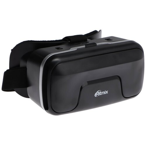 Очки виртуальной реальности RVR-200, телефоны шириной до 8см, регулировка линз, чёрные