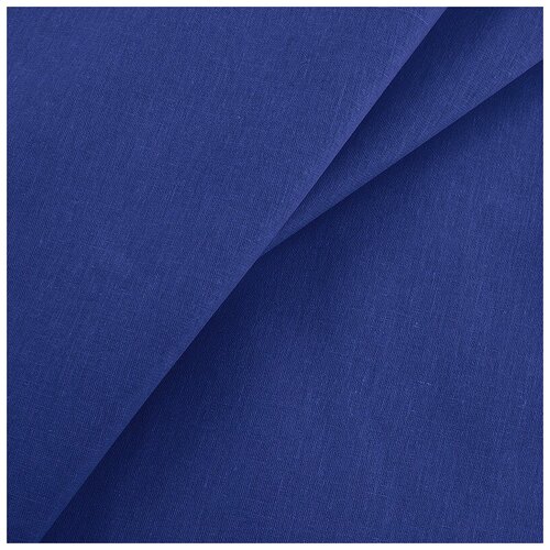 фото Ткань для шитья хлопок, 1 метр ткани, бязь гост 140 гр/м2, ширина 150 см, длина от 1 метра, цвет синий