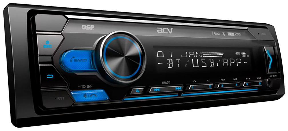 Автомагнитола ACV ADX-905BM DSP/FM/USB/SD/Bluetooth