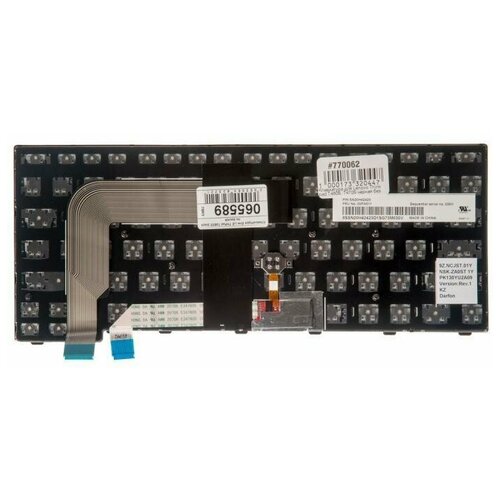 Клавиатура для ноутбука Lenovo Thinkpad T460S T470S T470P Lenovo ThinkPad 13 2nd чёрная без подсветки 9ZNCJBT60R 3700₽