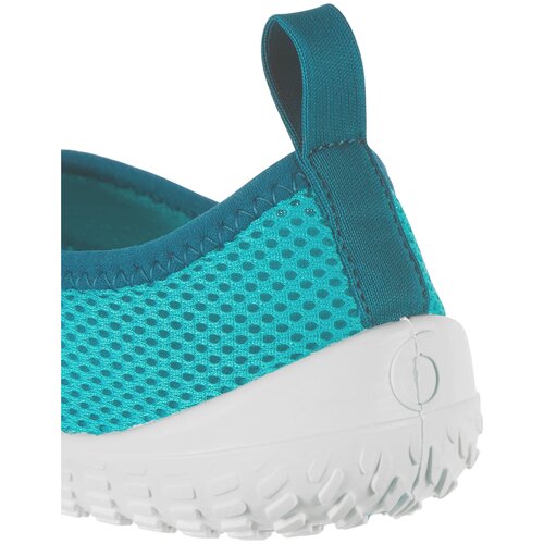 фото Коралловые тапочки детские aquashoes 100 бирюзовые 30/31 decathlon