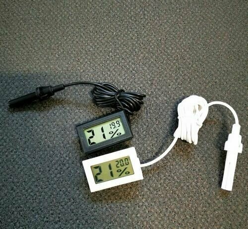 Термометр гигрометр с выносным датчиком - фотография № 2
