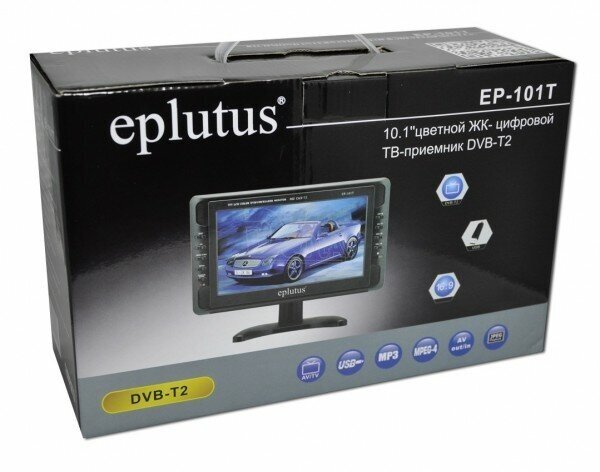 Портативный телевизор Eplutus EP 101T2 10"