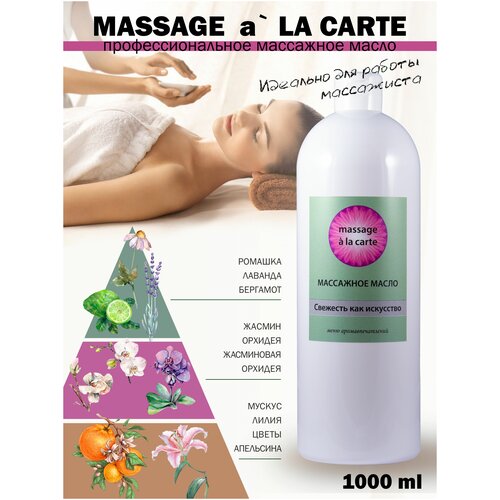 Massage a la carte, Массажное масло 