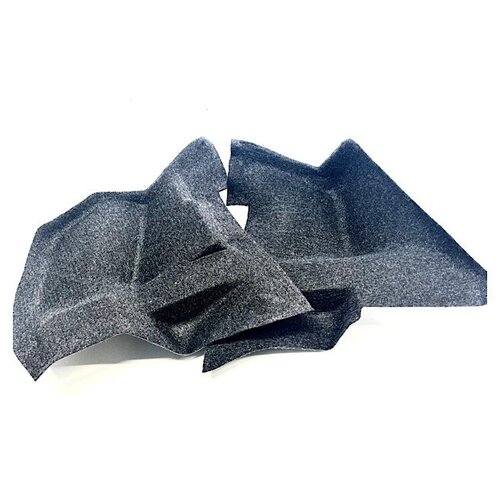 Облицовка салона в ноги Нива 2121, боковины Нива 2121/2131, 2 штуки, цвет серый