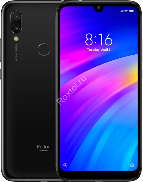 Xiaomi Redmi 7 4/64 ГБ Global, черный