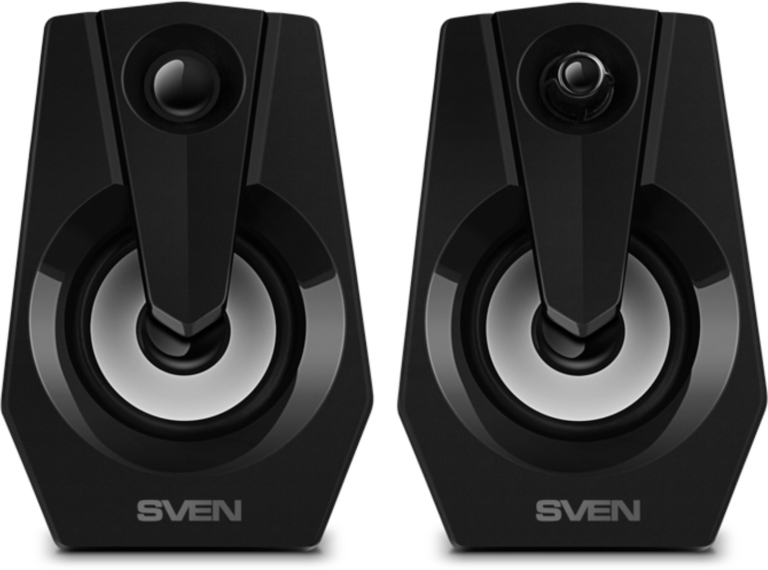 Компьютерная акустика 2.0 Sven черная (6 Вт, питание USB, подсветка) - фото №15
