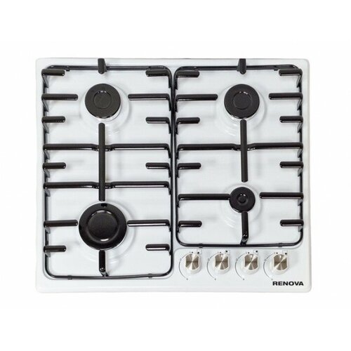 Варочные панели RENOVA Варочная поверхность газовая Renova TG-MLWS1 белый 864100₽
