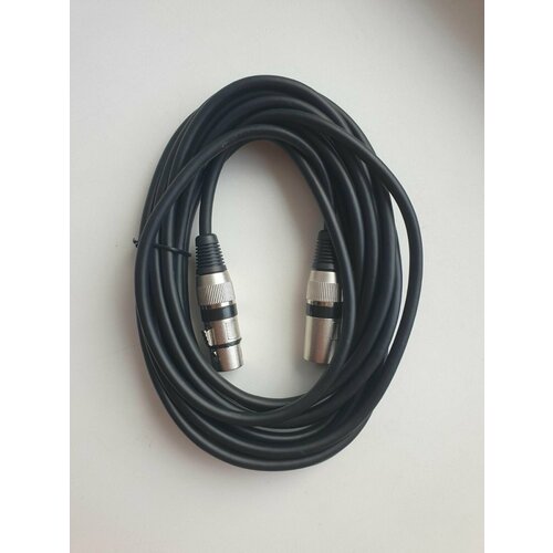 Микрофонный межблочный аудио кабель XLR(M) Male - XLR(F) Female 5м микрофонный межблочный аудио кабель xlr m male xlr f female 5м