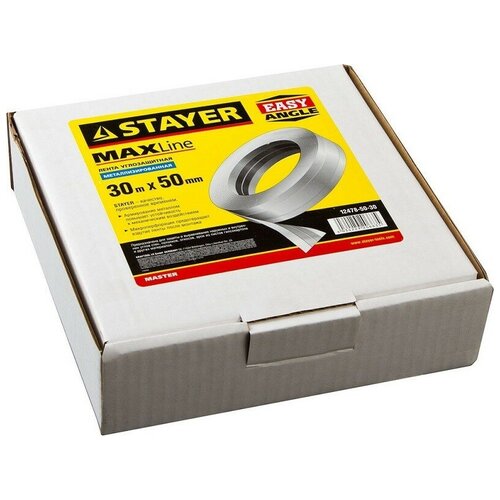 Клейкая лента металлизированная STAYER 12478-50-30, 50 мм x 30 м