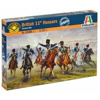 Сборная модель миниатюра Italeri Солдатики Britich Hussars (Crimean War)