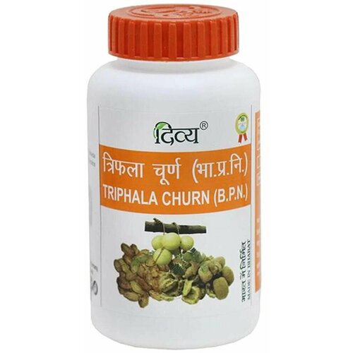 Трифала Чурна Патанджали (Triphala churna Patanjali) для полного очищения организма, 100 гр.