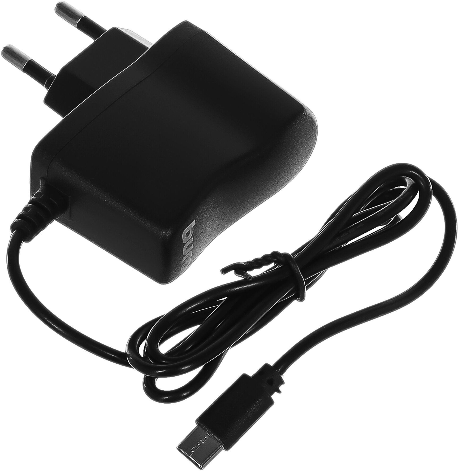 Сетевое зарядное устройство Buro BUWC1, USB-C, 10Вт, 2A, черный [buwc10s00cbk]