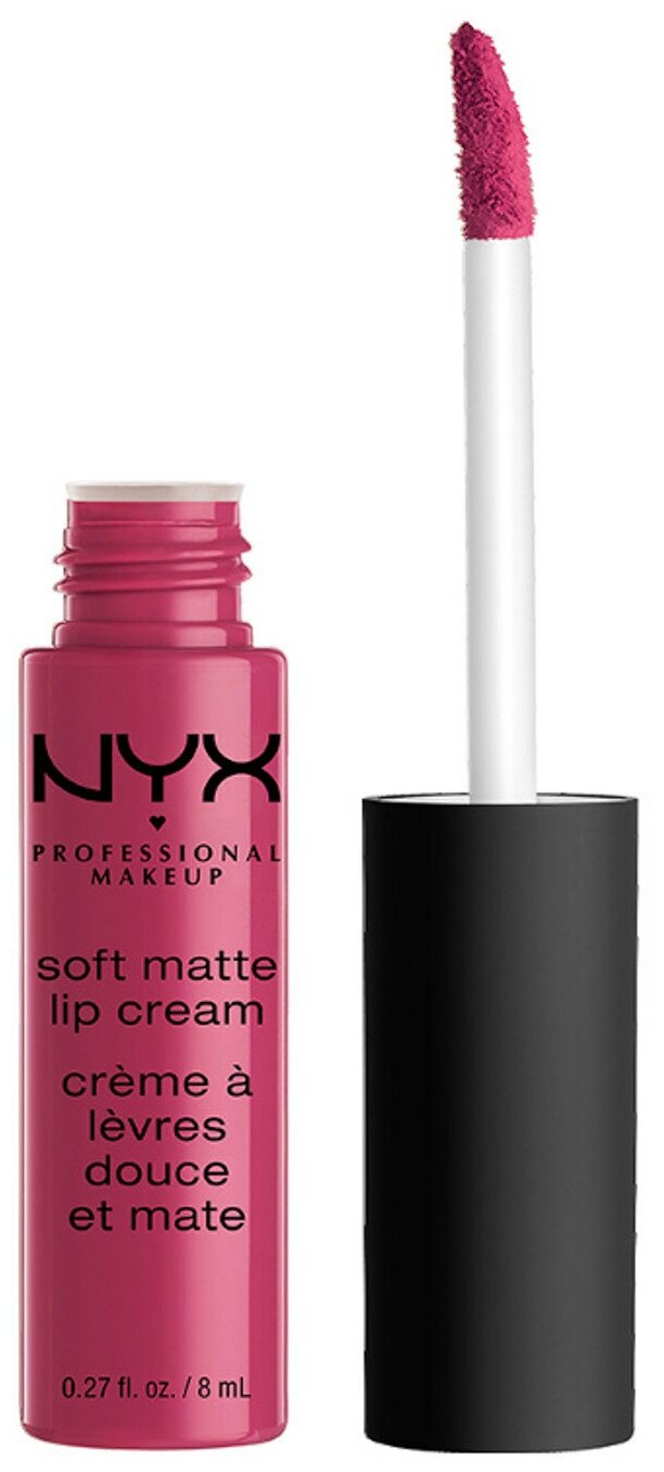 NYX professional makeup Жидкая помада для губ Soft Matte Lip Cream, оттенок Prague 18