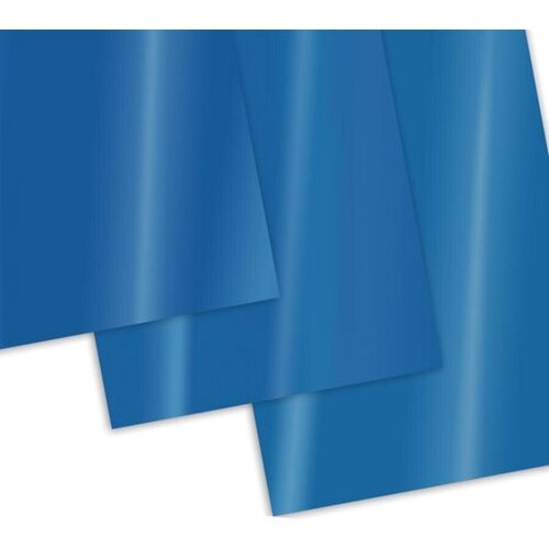 Обложки картонные для переплета, А4, комплект 100 шт, глянцевые, 250 г м2, синие, BRAUBERG