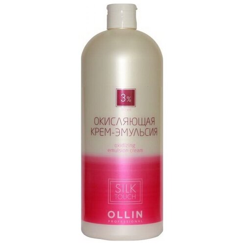 OLLIN Professional Окисляющая крем-эмульсия Silk Touch 3 %, 1000 мл, 1000 г