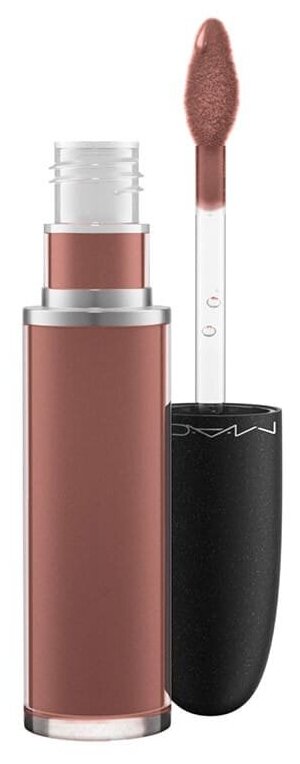 MAC жидкая помада для губ Retro Matte Liquid Lipcolour стойкая матовая, оттенок Topped With Brandy