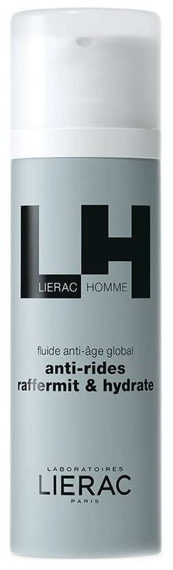 Lierac Антивозрастной крем-флюид для лица Homme Anti-Rides Raffermit & Hydrate Global 50мл