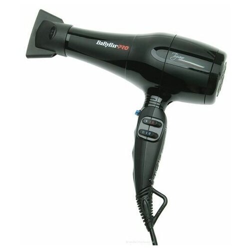 BaByliss Профессиональный фен 6310 RЕ, черный, 2100 Вт фен babyliss pro bab6330re tiziano 2300 вт