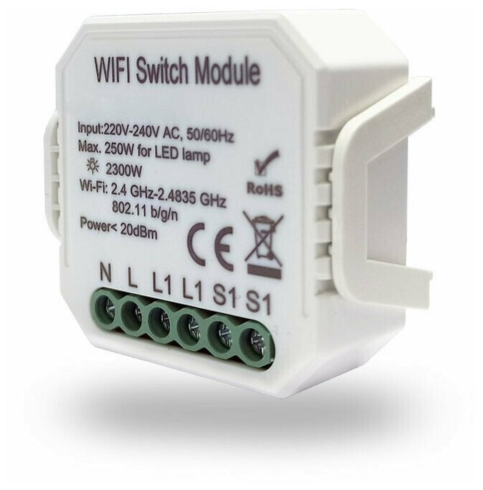 фото Wi-Fi реле Denkirs RL1001-SM