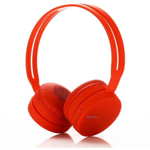 Наушники беспроводные с гарнитурой EZRA BW02 Красные Bluetooth 143200₽