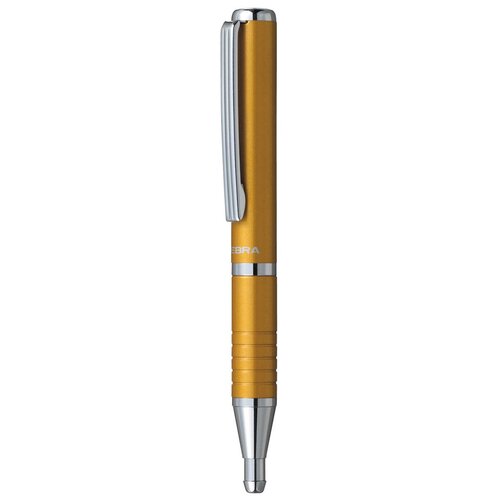 Ручка шариковая ZEBRA SLIDE (BP115-OR) авт. телескопич.корпус оранжевый синие чернила коробка подарочная ручка подарочная elegance синие чернила
