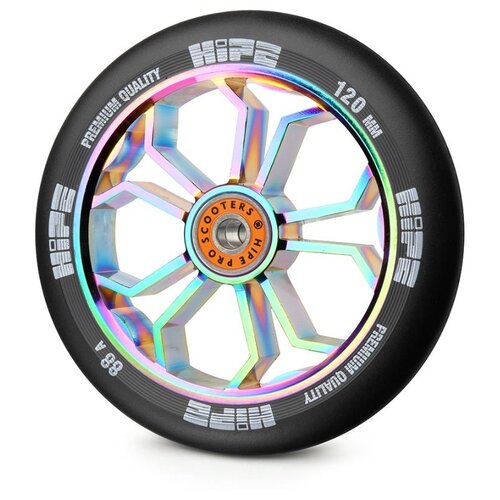 фото Колесо для самоката hiipe 36 120mm neo-chrome (250125) hipe