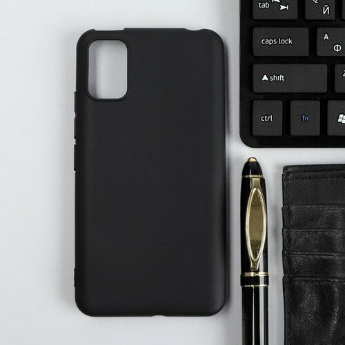 Чехол Red Line Ultimate, для телефона Itel A17, силиконовый, черный чехол накладка krutoff soft case пес турист для itel a17 черный