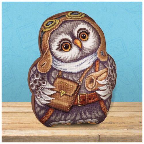 фото Набор для вышивания panna "мой совенок", арт. пд-1825, 33,5х42 см
