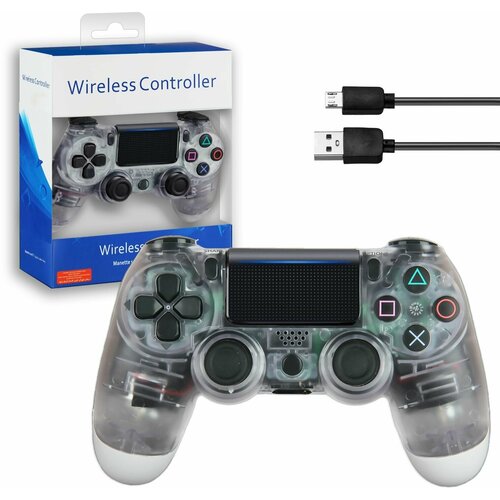 Геймпад для игровой приставки джойстик совместим с PlayStation PS4 и ПК Bluetooth беспроводной 129000₽