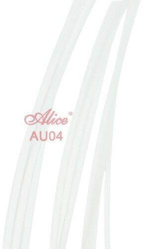 Струны для укулеле сопрано Alice AU04 натяжение Super Light, белые - фото №10