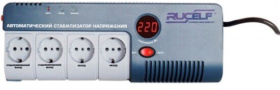 Стабилизатор напряжения релейный Rucelf SRW-1500-D