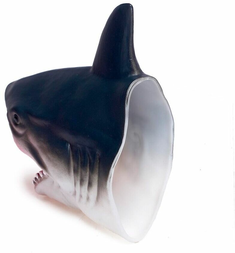 Игрушка животного на руку "Большая белая акула"