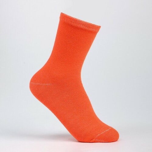Носки GRAND LINE размер S, оранжевый