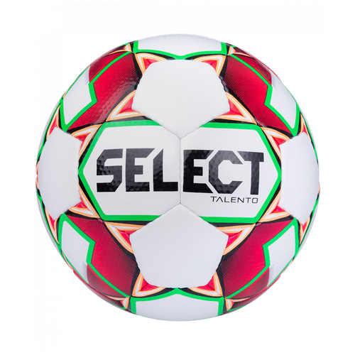 фото Мяч футбольный select talento №5(бело-красно-зеленый)