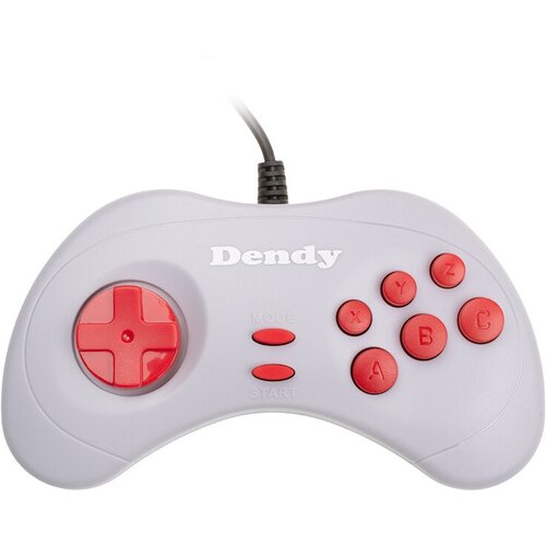 Джойстик 8-bit серый с красными кнопками NewGame для Денди Узкий разъём 9 pin 44000₽