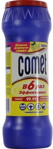 Порошок универсальный Лимон Comet, 475 мл, 0.475 г - фотография № 7