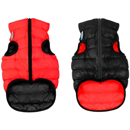 фото Жилет для собак airyvest двусторонний 30 xs красный/черный