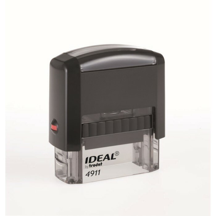 Trodat Оснастка для штампа автоматическая Trodat IDEAL 4911, 38 x 14 мм, корпус чёрный