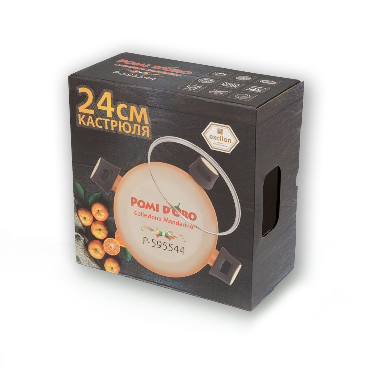 Кастрюля Pomi d'Oro Pomidoro - фото №9