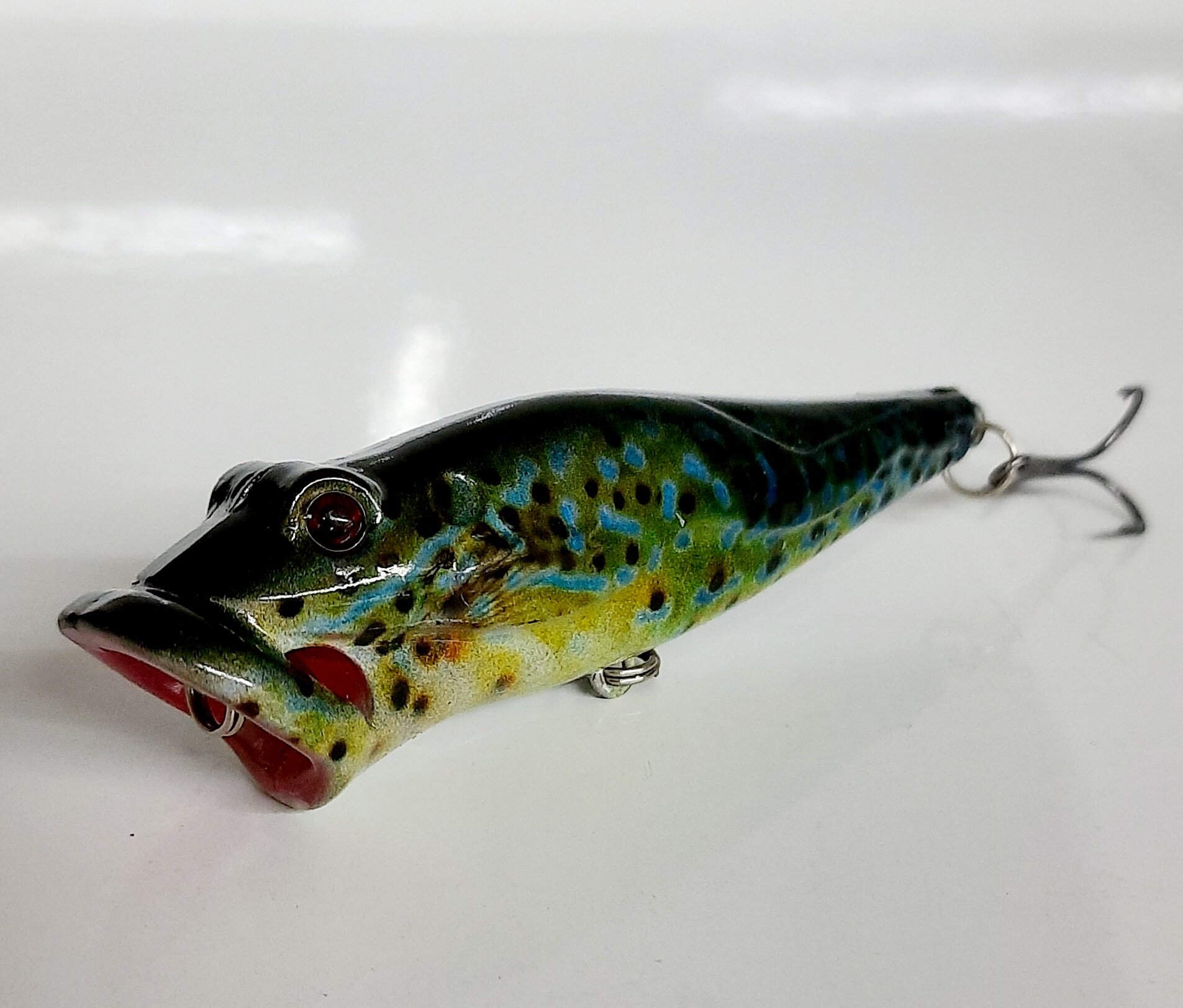 Воблер, SHARADO 8 cм, 11 г, поппер, малас пятно — фото 1