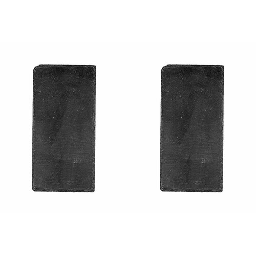 Набор из 2 блюддля подачи прямоугольная 20х10х0,5 см, сланец натуральный, Sunnex, MSL2010