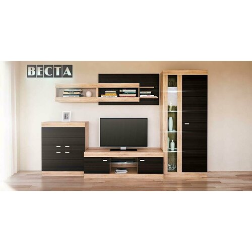 Гостиная Неман Веста Дуб СономаДуб Ниагара 42695₽