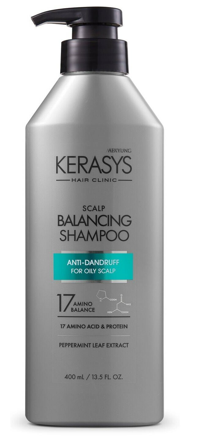 Kerasys~Лечебный шампунь для волос против перхоти~Scalp Care Sebum Control Deep