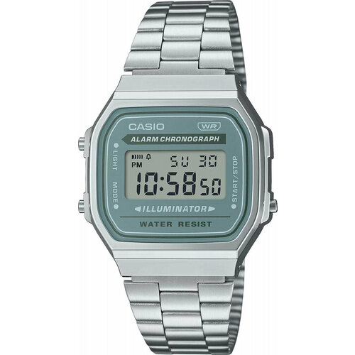 Наручные часы CASIO, серебряный часы casio a700wegl 3a