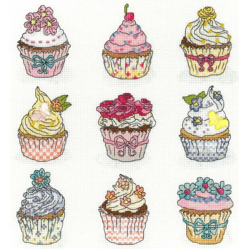 Летние кексы (Summer Cup Cakes) XH5