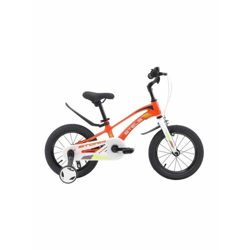 Велосипед детский Stels 14 Storm KR Z010 2023 года оранжевый велосипед детский stels storm kr 14 z010 оранжевый желтый