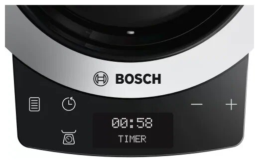 Кухонный комбайн BOSCH OptiMUM MUM9YX5S12, 1500 Вт, серебристый