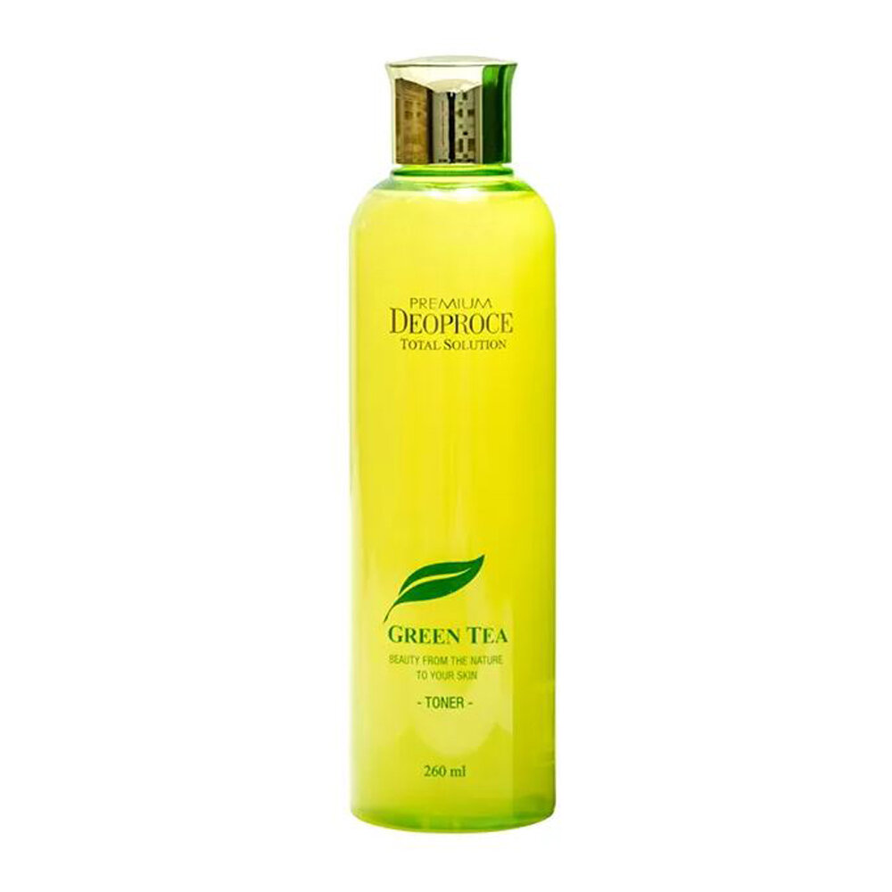 DEOPROCE PREMIUM GREENTEA TOTAL SOLUTION TONER Тонер для лица с экстрактом зелёного чая